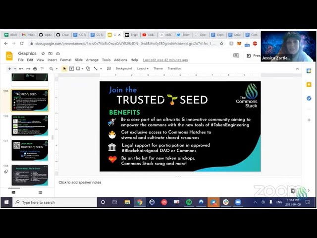 Commons Stack Review: Sprint 12 🌱🤏 Sowing the Seeds of Trust 🌱🤏