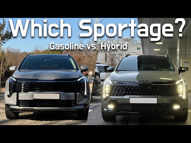 2026 Kia Sportage Facelift: Gasoline vs Hybrid Long-Distance Test Drive & Comparison