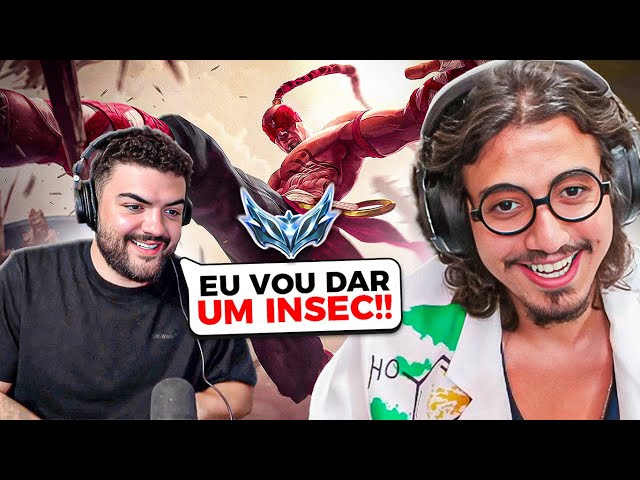 DEI COACH PARA O LUQUET4 SAIR DO PRATA NO LEAGUE OF LEGENDS!