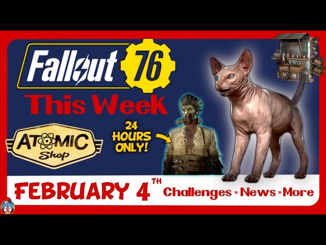 Weekly News & Update: Atomic Shop & Challenges 2-4-25  | Fallout 76