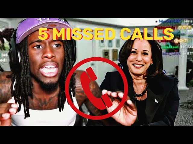 Kai Cenat Says Secret Service Called—Kamala Stream?