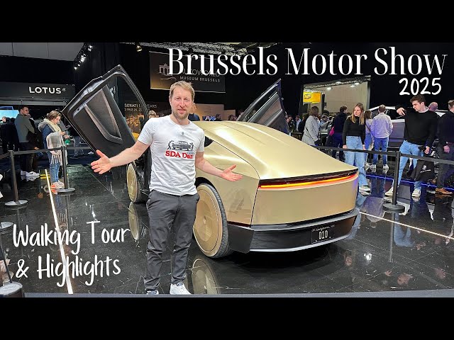 Brussels Motor Show 2025: Walking Tour & Highlights