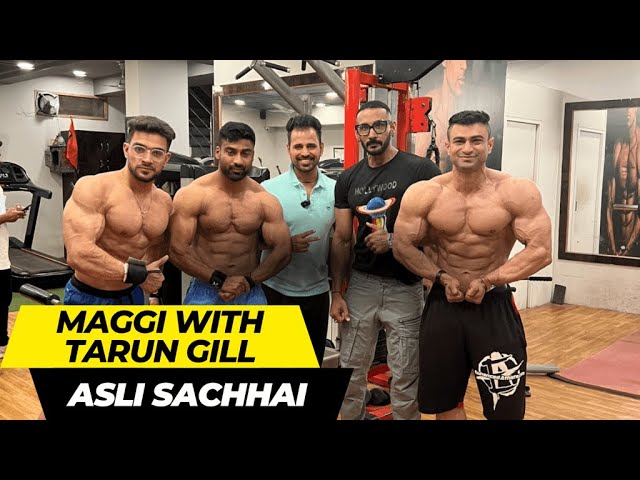 TARUN GILL OR MAGGIE KI SACHHAI  || Body banane ka asli raaz || #youtube #trending #viral