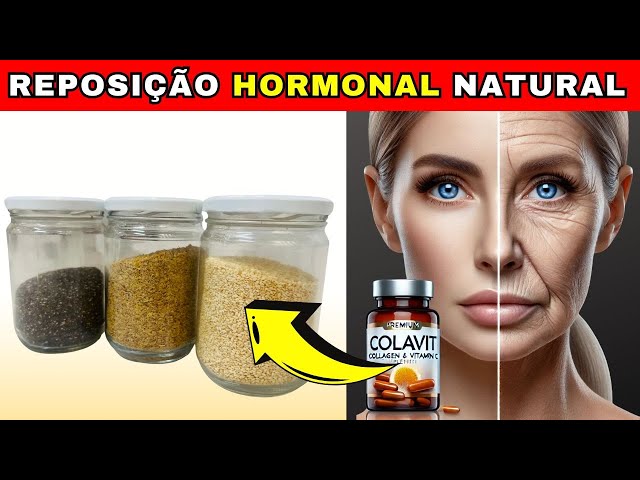 MENOPAUSA: Sintomas, O que COMER e EVITAR para ORGANIZAÇÃO HORMONAL 100% NATURAL! (Use desse jeito)