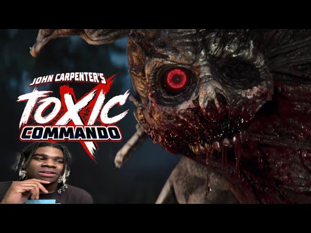 John Carpenter's Toxic Commando - Official Reveal Trailer(Reaction!!!)