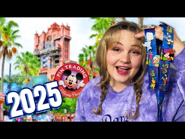 Trading Away ALL Our 2025 Disney Pins In Hollywood Studios