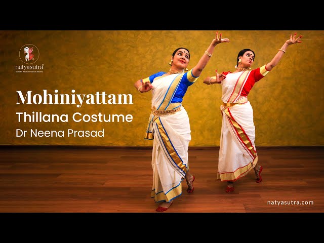 Dr. Neena Prasad's innovative New Mohinyattam Costume  | The Traditional Kerala Attaire  transformed