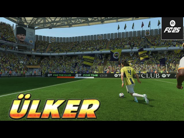 EA SPORTS FC 25 | Fenerbahçe vs Galatasaray - Ülker Stadyumu - Simulation Mode