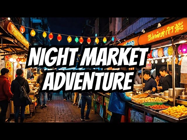 Exploring The Most COLORFUL Night Market In The World