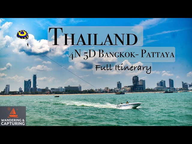 THAILAND 5 days Itinerary 2024 | How to Plan Thailand Trip from India | Thailand Travel Guide