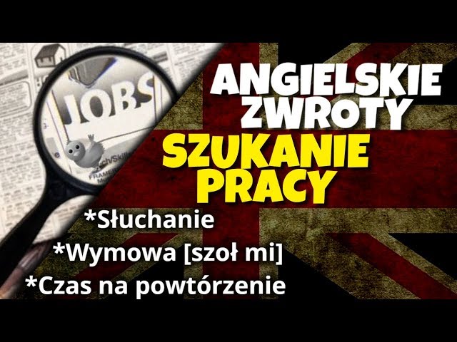 Angielski szukanie pracy