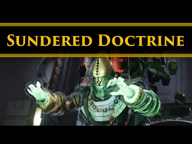 Destiny 2 Lore - Sundered Doctrine Lore is Dark & Gritty! Dungeon 1st Impressions!