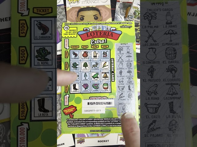 🎉 Jackpot Joy: Winning Big with California's Loteria Extra! 💸(Video 76) #scratchtowincash #winner