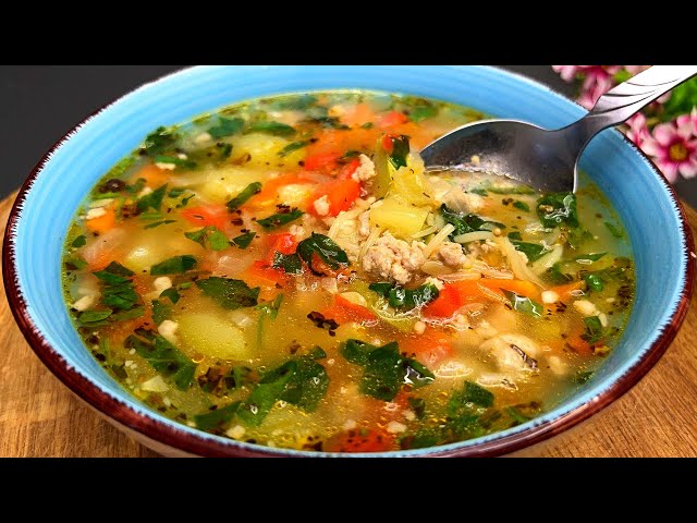 A recipe for a hearty and delicious soup in 10 minutes that not everyone knows!