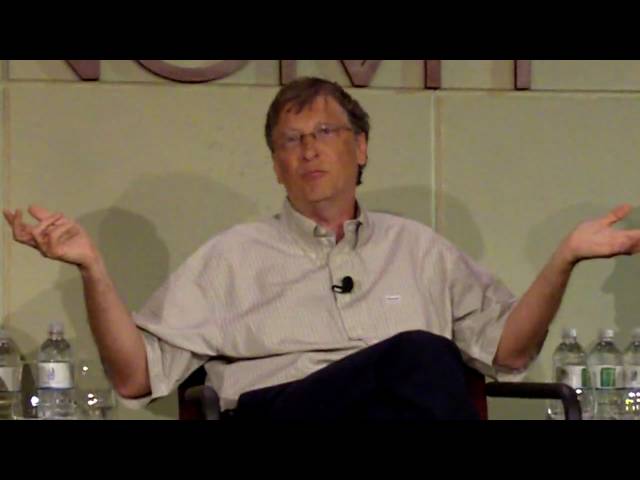 Bill Gates: Non-profits vs. for-profit businesses