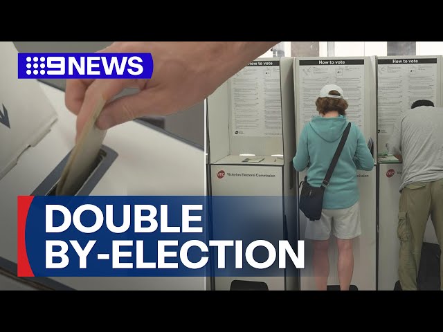 Voting closes for double byelections in Victoria | 9 News Australia