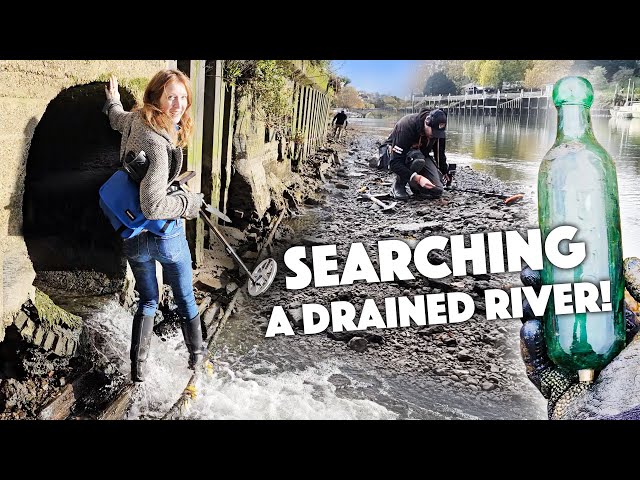 They actually DRAINED the RIVER THAMES! What did we find?