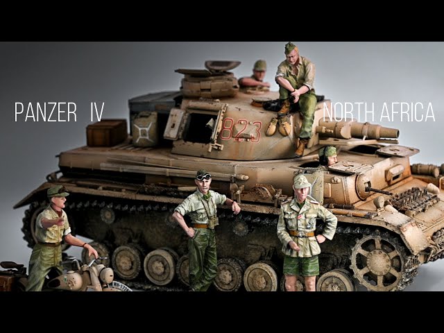 TAMIYA 1/35 Panzer Ⅳ Ausf.F 【Full Build Video】#howtopaint #scalemodel #tankmodel