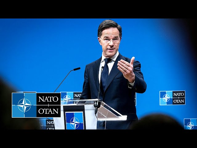 NATO Secretary General pre-ministerial press conference at Defence Ministers Meeting, 12 FEB 2025