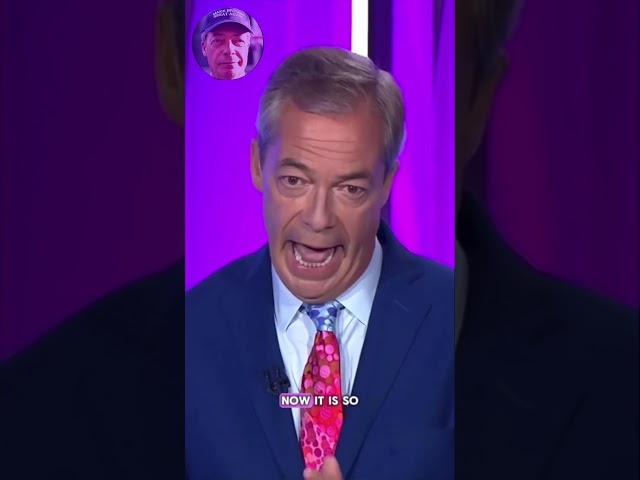 Nigel Farage DESTROYS woke student over immigration. #politics #uk #capcut #capcutcaptions