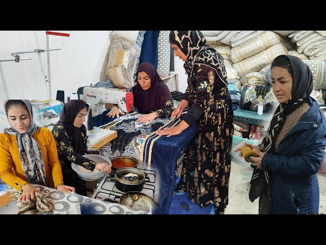 A Nomadic Mother Learns To Sew 🧵And Cooks A Tasty Meal 🌽🍅