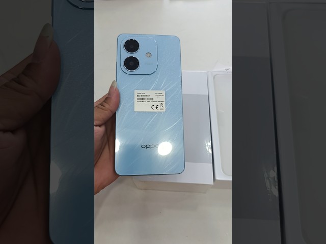 OPPO A3X COLOR 🔵 HP TAHAN BANTING‼️#unboxing #handphonebaru #viralvideo #oppo #indonesia #smartphone