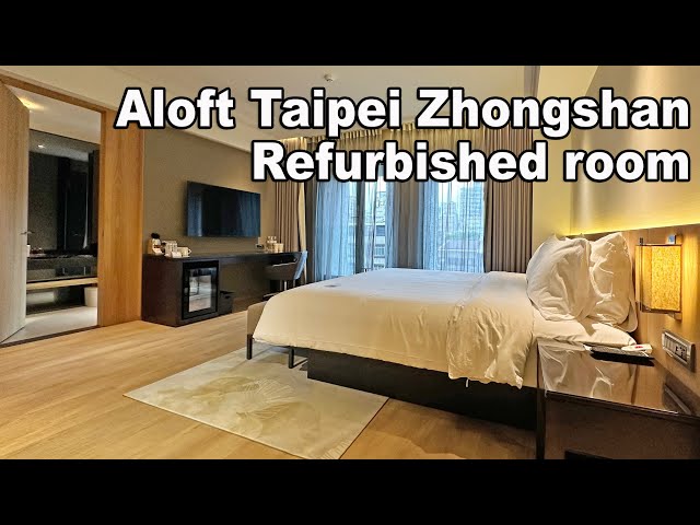 Aloft Taipei Zhongshan - Refurbished Larger Guest room