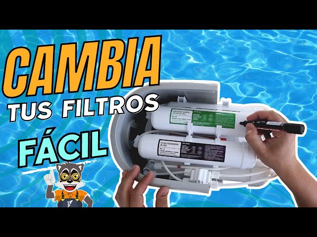 Cambia los filtros de tu Osmosis Genius Compact FÁCIL!