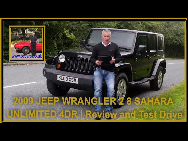 2009 JEEP WRANGLER 2 8 SAHARA UNLIMITED 4DR | Review and Test Drive