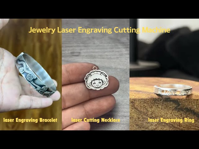 jewelry laser engraving cutting machine | Laser Engraving ring/Bracelet | Laser Cutting necklace