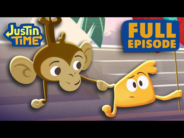 Monkey Shadows 🐒 FULL EPISODE | Justin Time Season 2