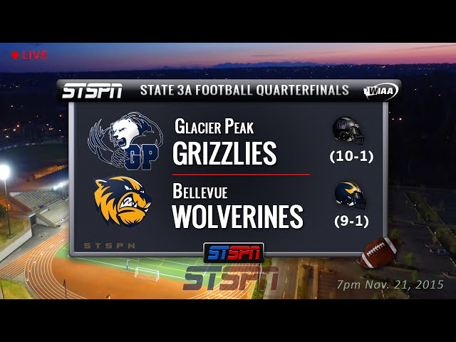 Bellevue (WA) Glacier Peak (WA) State Qtr Finals Football