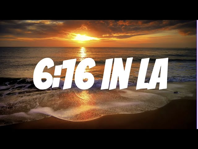 6:16 in LA Kendrick Lamar (Drake Diss) With Lyrics