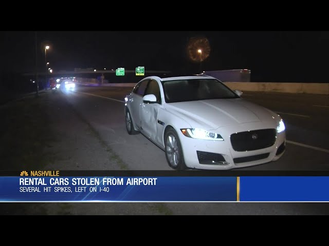 Rental cars stolen from Nashville airport