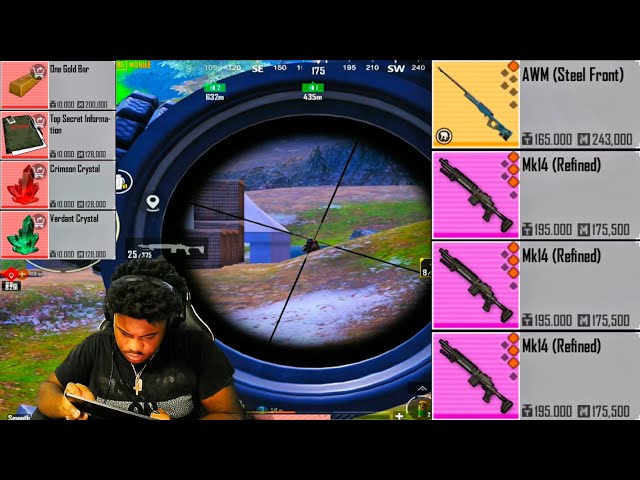 REFINE AWM METRO ROYALE GAMEPLAY PUBG MOBILE