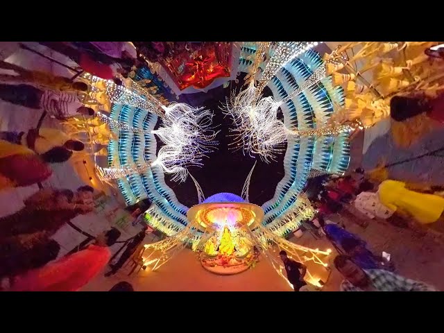 360 Degree Virtual Tour of Rajdanga Naba Uday Sangha Puja Pandal | Kolkata Durga Puja 2019