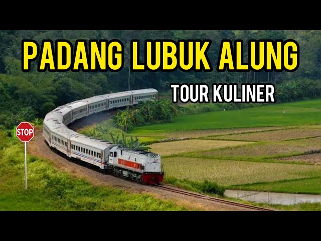 NAIK KERETA API PARIAMAN EXPRES TERBARU DULUNYA SIBINUANG DARI PADANG MENUJU LUBUK ALUNG SUMBAR