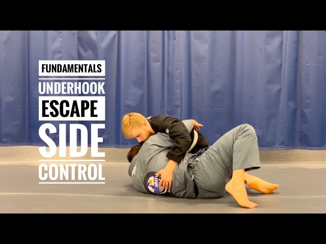 BJJ - Underhook Escape to Knees from Side Control | Get Out & Get on Top