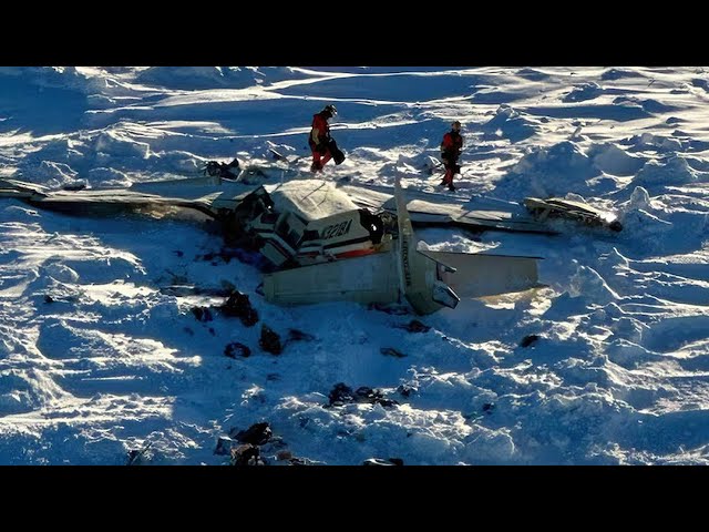 "Shock! Plane Carrying 10 People Disappears Suddenly After Rapid Altitude Loss in Alaska!"