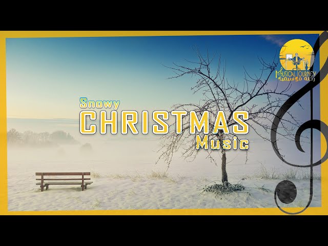 Windy Snowy CHRISTMAS Music For study, relax, work - Christmas Chill Beats