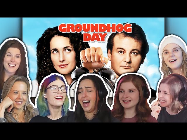 ALL GIRLS|GROUNDHOG DAY (1993) REACTION MASHUP|FIRST TIME WATCHING*MOVIE REACTION