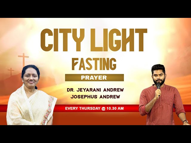 🔴 LIVE CITY LIGHT PRAYER | 10.10.2024 | BRO. ANDREW DEV | SIS. JEYARANI ANDREW | BIBLE CALLS