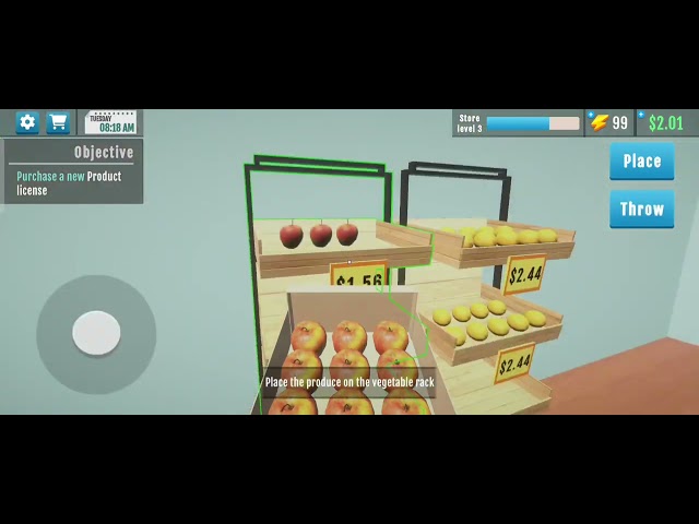 I just opened my first store| Supermarket Manager Simulator | Custabo's Store