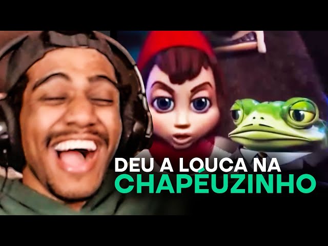 CAOS E COMÉDIA NO FILME DEU A LOUCA NA CHAPÉUZINHO