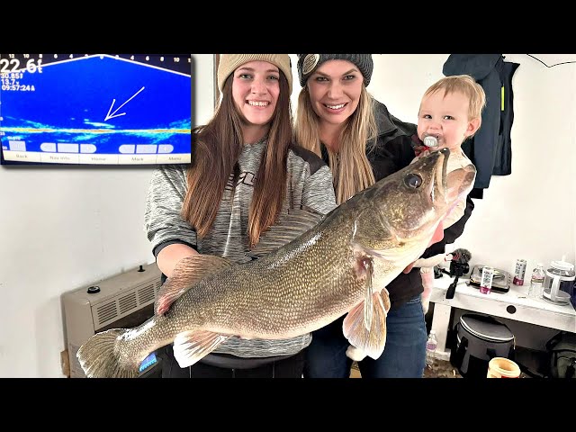 Ice Fishing Monster Walleye | Lake of the Woods