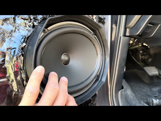 Audiofrog GS690 component woofer speaker sound test