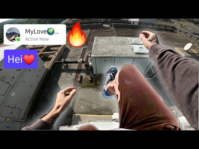 When your girlfriend tells you she's home alone🥵🔥EXTREME PARKOUR POV FIRST PERSON