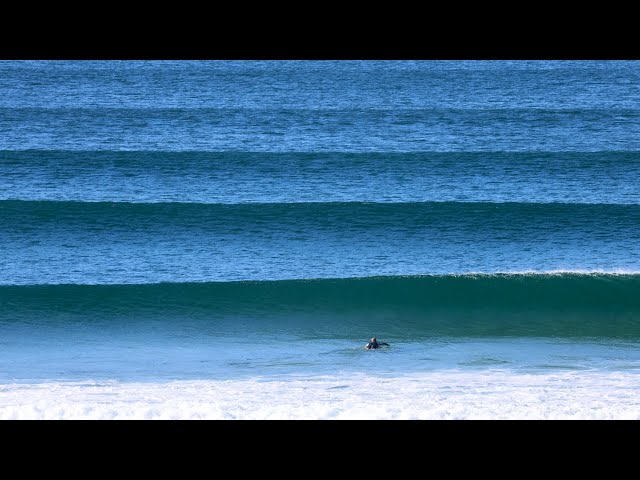 Perfect empty surf in France (it still happens) with Ben Gravy