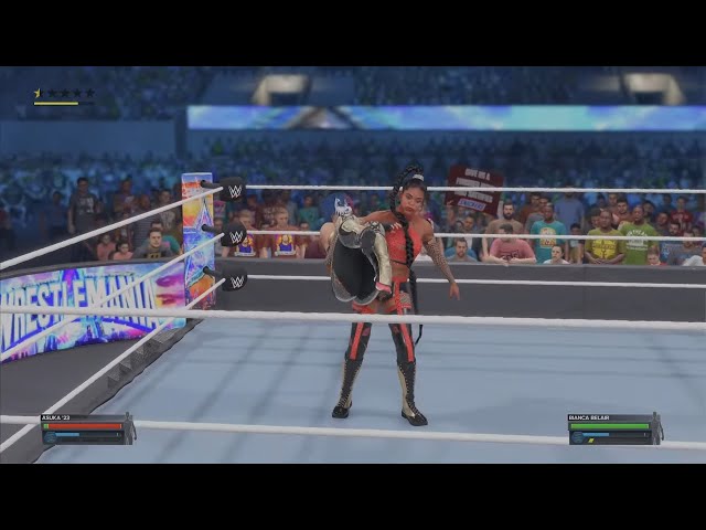 WWE 2K23 - Asuka Vs Champion Belair at WrestleMania 39?