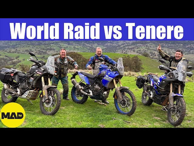 Ultimate Yamaha Tenere 700 Showdown: 2024 v World Raid v 2019 Epic Shootout for Adventure Dominance